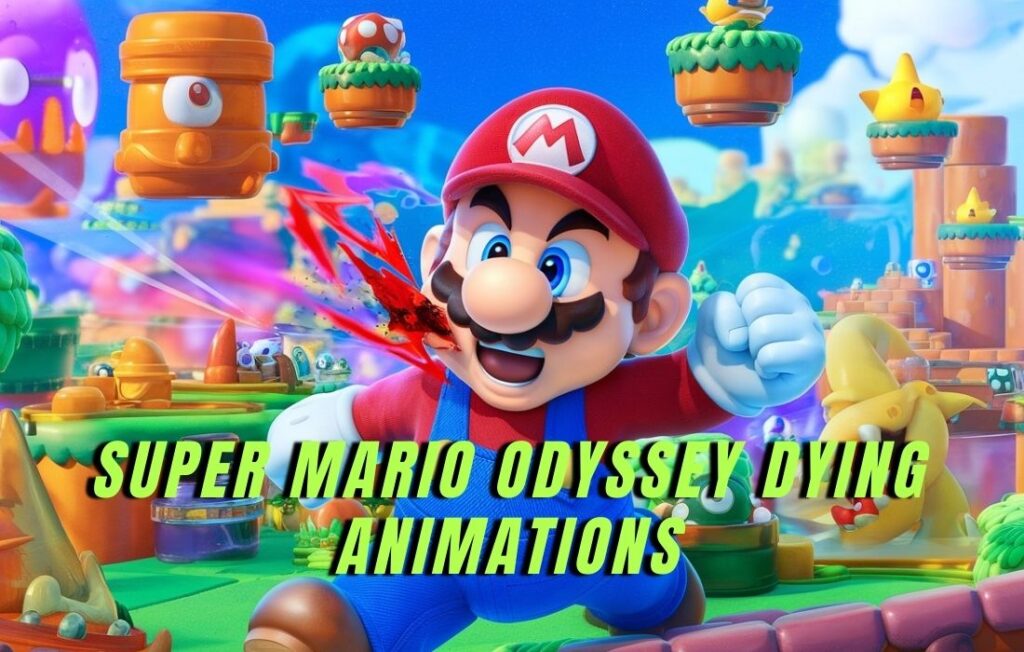 super mario odyssey dying animations